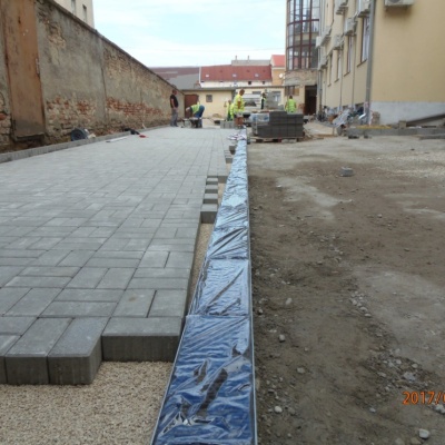 Parkoló rekonstrukció